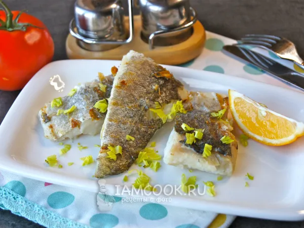 Фото блюда: Треска на сковороде-гриль