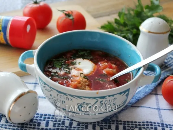 Фото блюда: Борщ сибирский