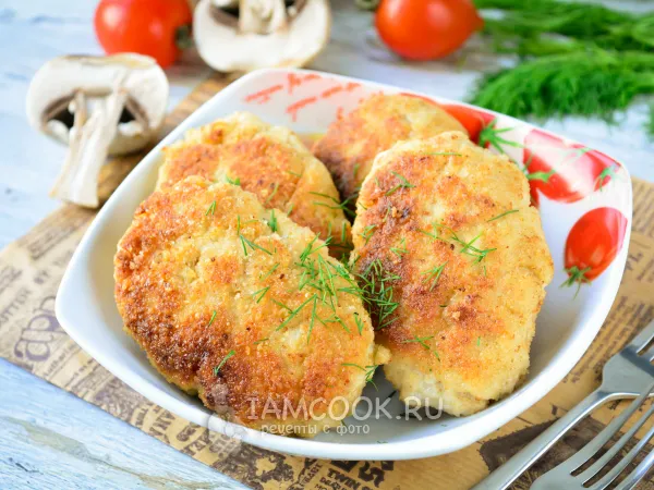 Фото блюда: Зразы из свинины с грибами