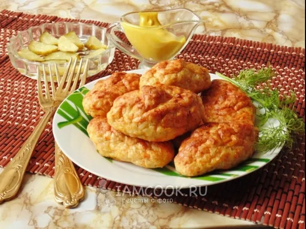 Фото блюда: Котлеты из индейки с рисом и морковью