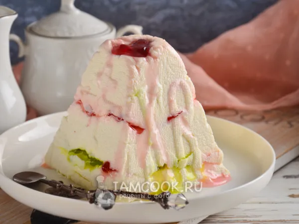 Фото блюда: Творожная пасха с мармеладом