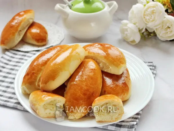 Фото блюда: Пирожки с капустой и рыбой