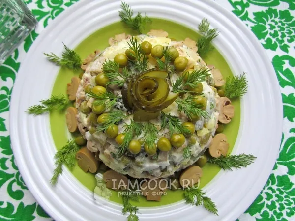 Фото блюда: Салат «Гусарский»