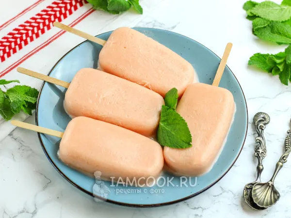 Фото блюда: Арбузное мороженое