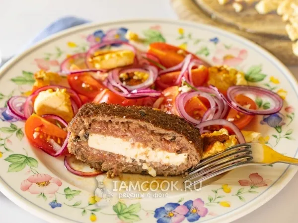 Фото блюда: Котлеты с Фетой