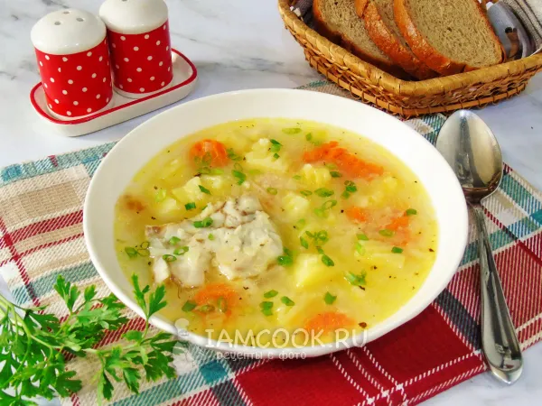 Фото блюда: Уха из минтая в мультиварке