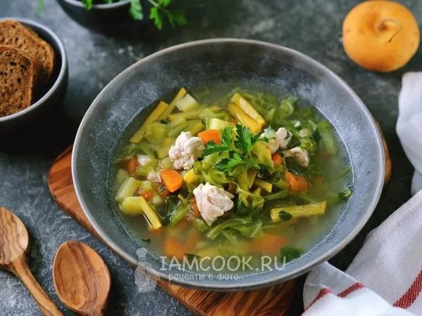 Фото блюда: Суп с репой и капустой