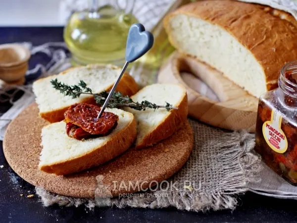 Фото блюда: Хлеб на оливковом масле