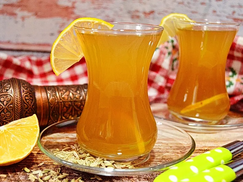 Фото блюда: Чай с фенхелем, анисом и лимоном