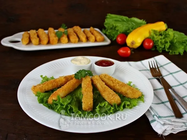 Фото блюда: Кабачковые наггетсы