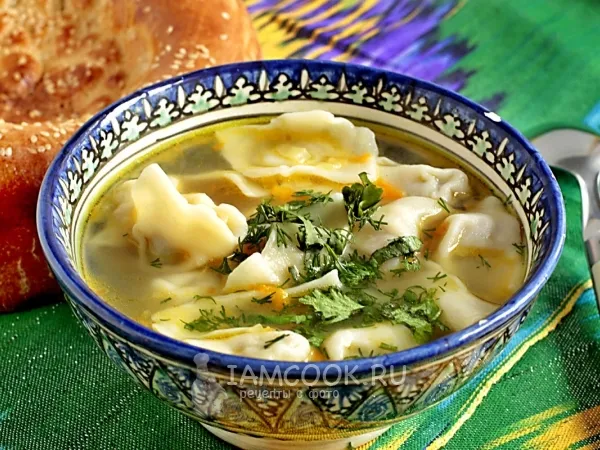 Фото блюда: Пельмени по-узбекски