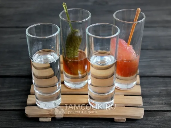 Фото блюда: Шутер коктейли с водкой
