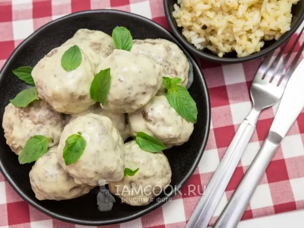 Фото блюда: Фрикадельки из говядины