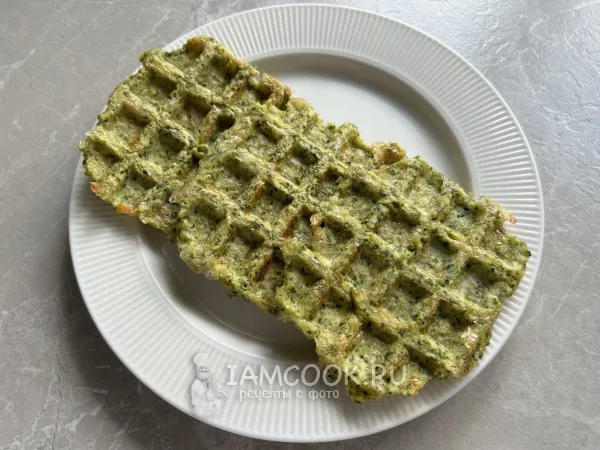 Фото блюда: Венские вафли из брокколи