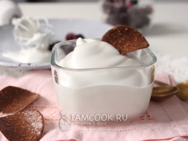 Фото блюда: Веганские сливки