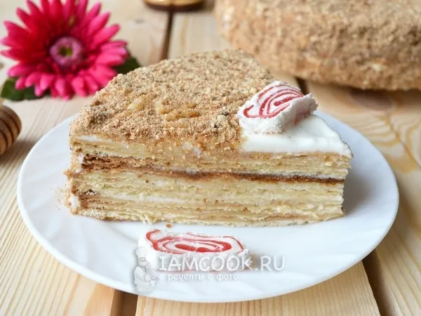 Фото блюда: Торт «Медовик» классический