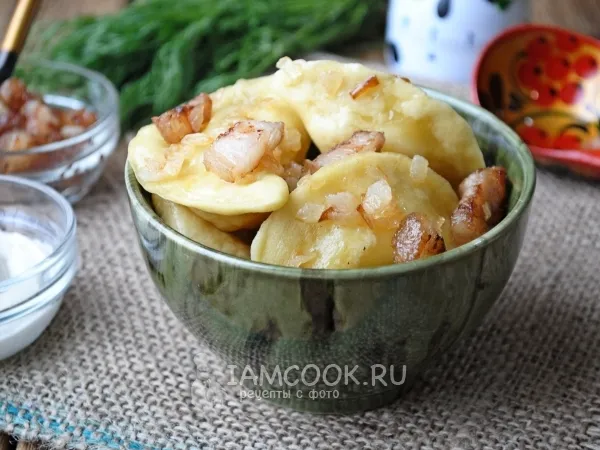 Фото блюда: Пышные украинские вареники на пару