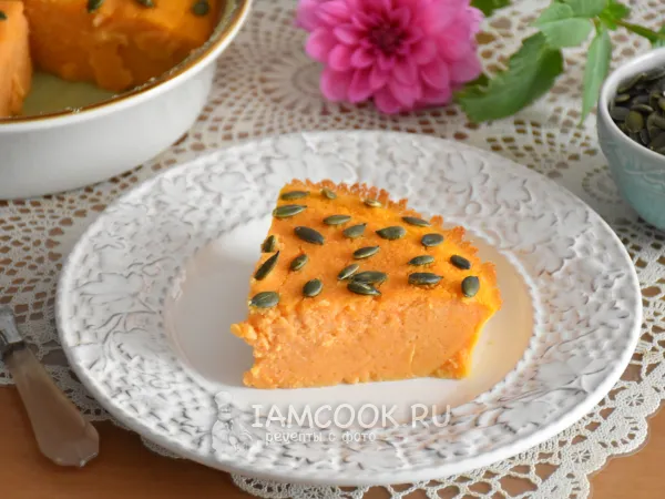 Фото блюда: Морковно-тыквенная запеканка