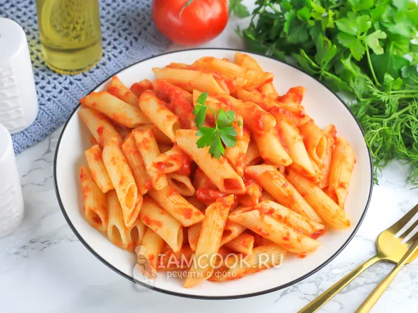 Фото блюда: Макароны с аджикой