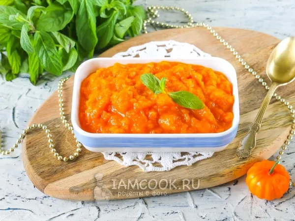 Фото блюда: Пюре из тыквы ребенку