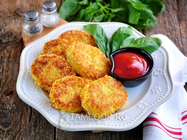 Фото блюда: Вегетарианские котлеты из нута