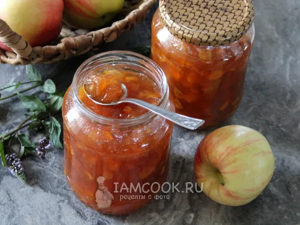 Фото блюда: Варенье из яблок с уксусом на зиму