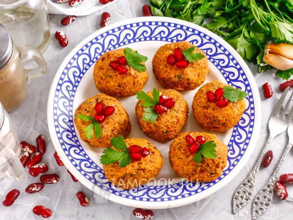 Фото блюда: Пхали из фасоли по-грузински (с орехами)