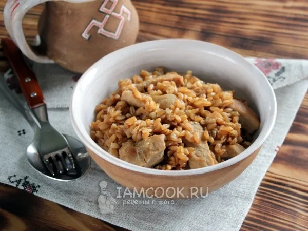 Фото блюда: Полба с мясом