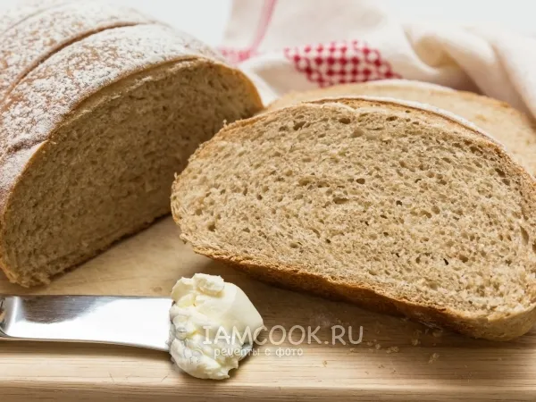 Фото блюда: Цельнозерновые батоны с отрубями на кефире