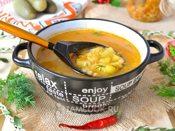 Фото блюда: Домашний рассольник