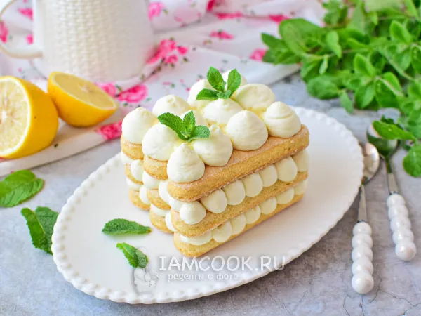 Фото блюда: Десерт Лимончелло