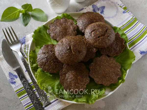 Фото блюда: Печеночные маффины в духовке (из куриной печени)