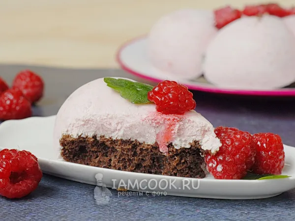 Фото блюда: Малиновый мусс для торта