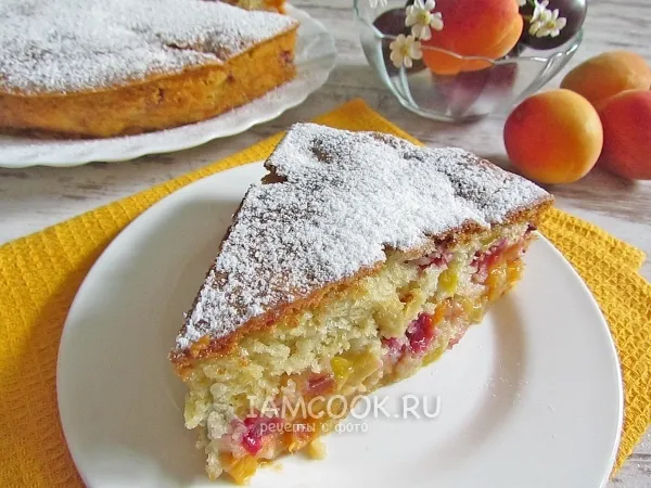 Фото блюда: Фруктовая шарлотка