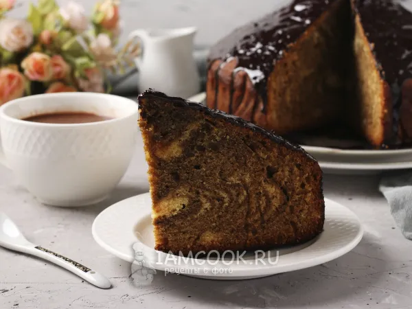 Фото блюда: Кофейная «Зебра»