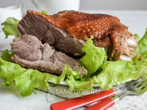 Фото блюда: Бедро индейки в мультиварке