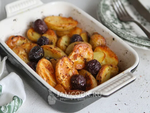 Фото блюда: Картофель по-испански в духовке