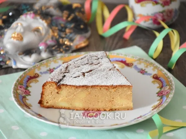 Фото блюда: Мильяччо (десерт из манки и рикотты)