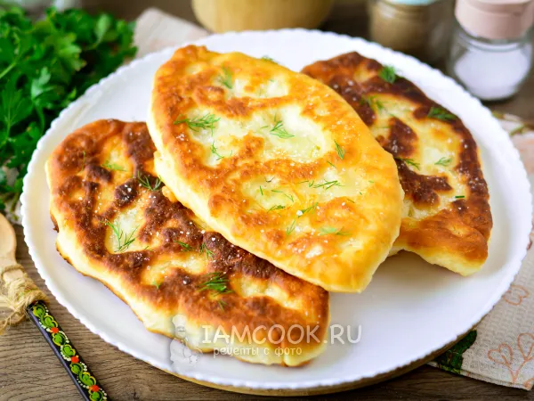 Фото блюда: Пирожки «Лапти» с картошкой