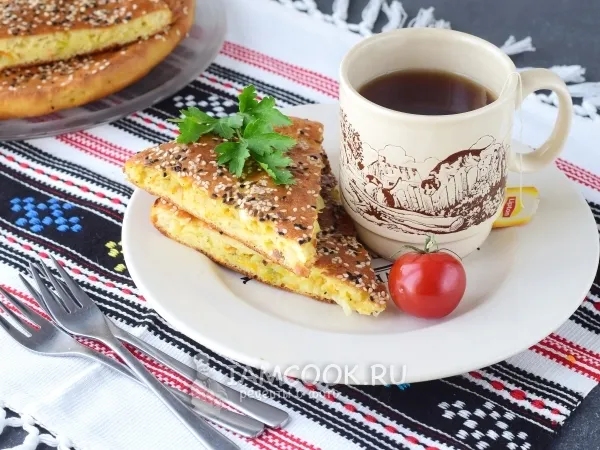 Фото блюда: Ленивый пирог с капустой