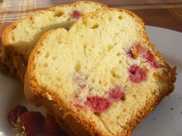 Фото блюда: Кекс малиновый