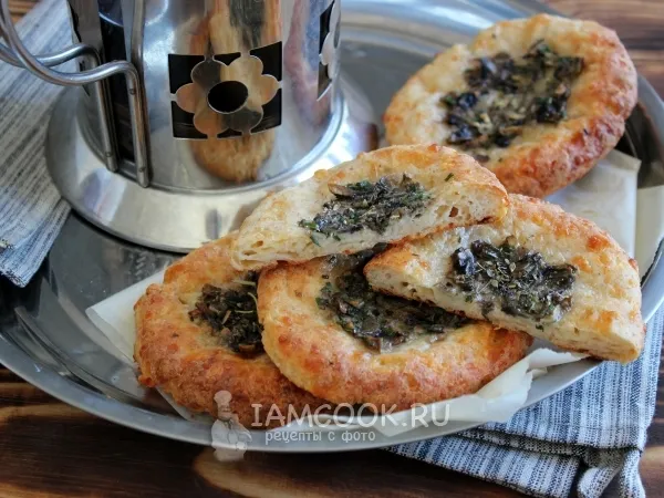 Фото блюда: Творожно-сырные лепешки ПП