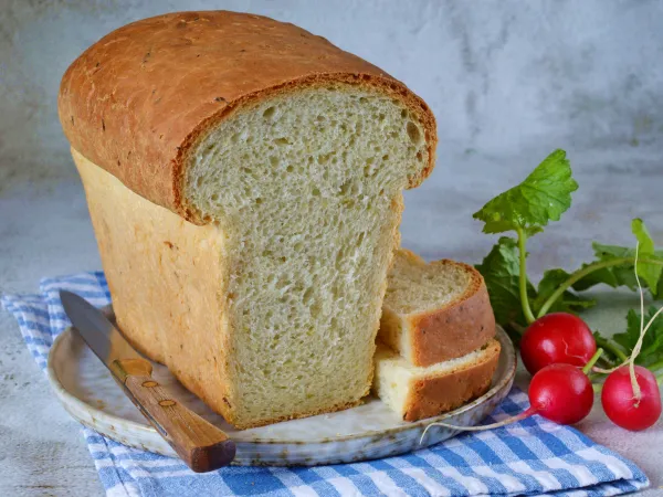 Фото блюда: Хлеб с кабачком (на дрожжах)