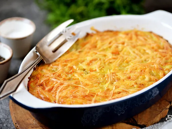 Фото блюда: Картофельно-морковная запеканка