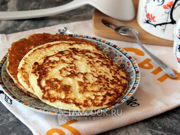 Фото блюда: Блины из адыгейского сыра