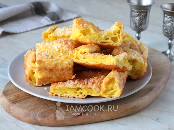 Фото блюда: Лепешки из заварного теста в духовке