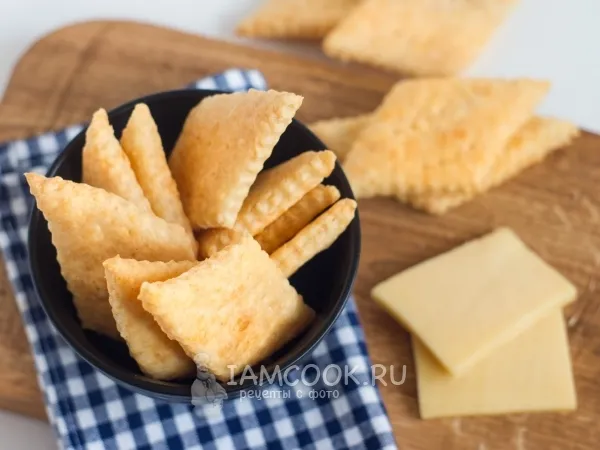 Фото блюда: Сырный крекер с пряностями