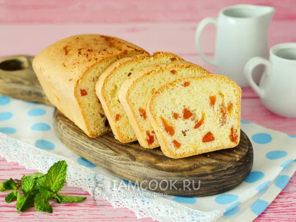 Фото блюда: Бисквит с курагой