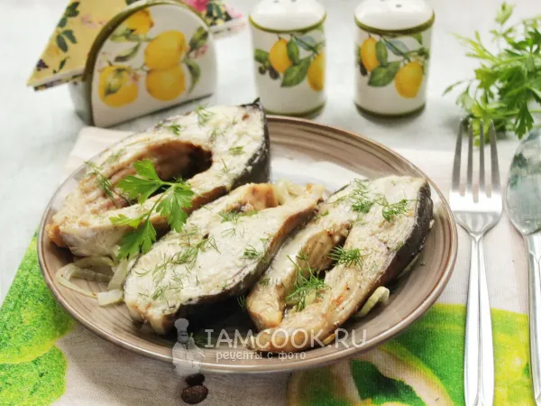 Фото блюда: Карп в майонезе в духовке