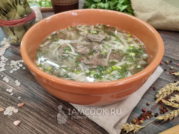 Фото блюда: Бурятский суп Шулэн